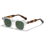 The Saint-Tropez Sunglasses – White / Green
